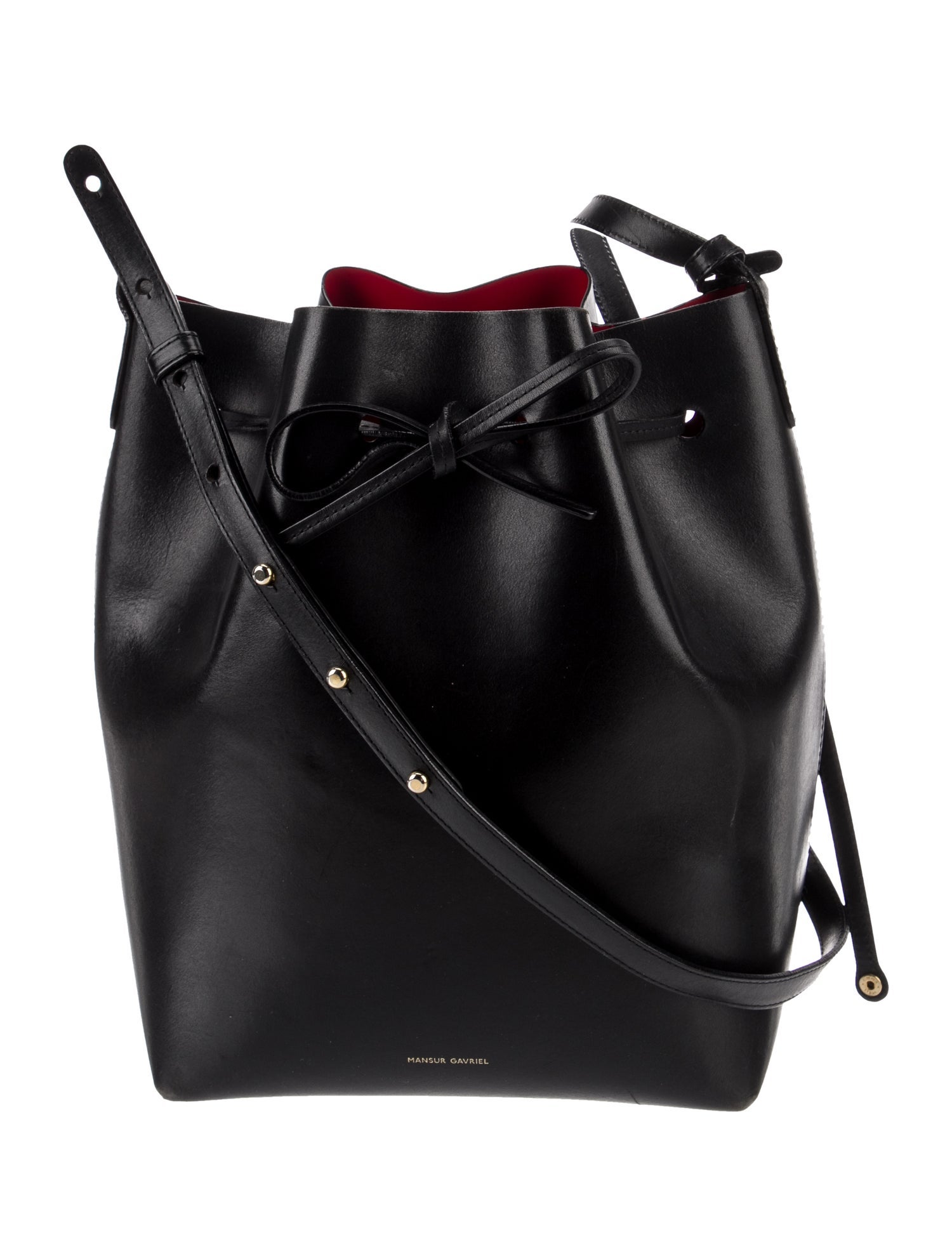 Mansur Gavriel Leather Shoulder Bag