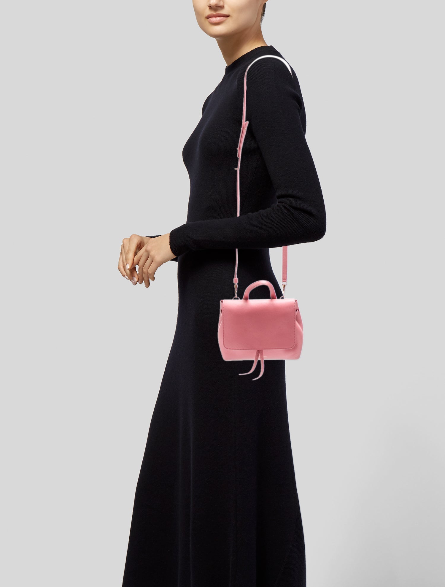 Mansur Gavriel Leather Crossbody Bag