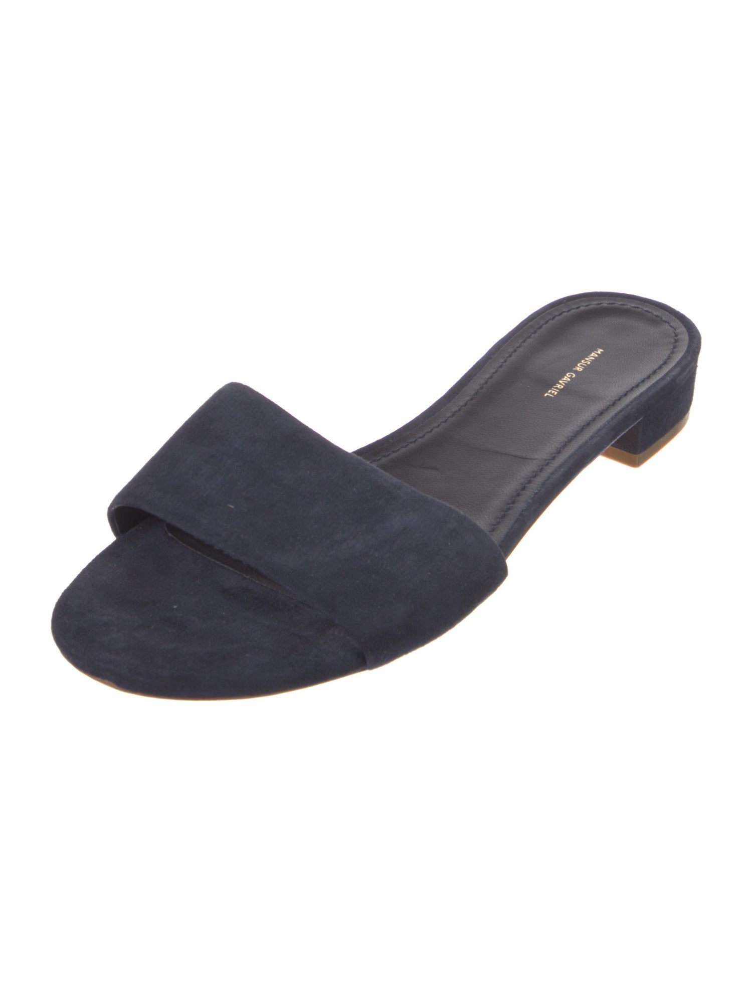 Mansur Gavriel Suede Slides