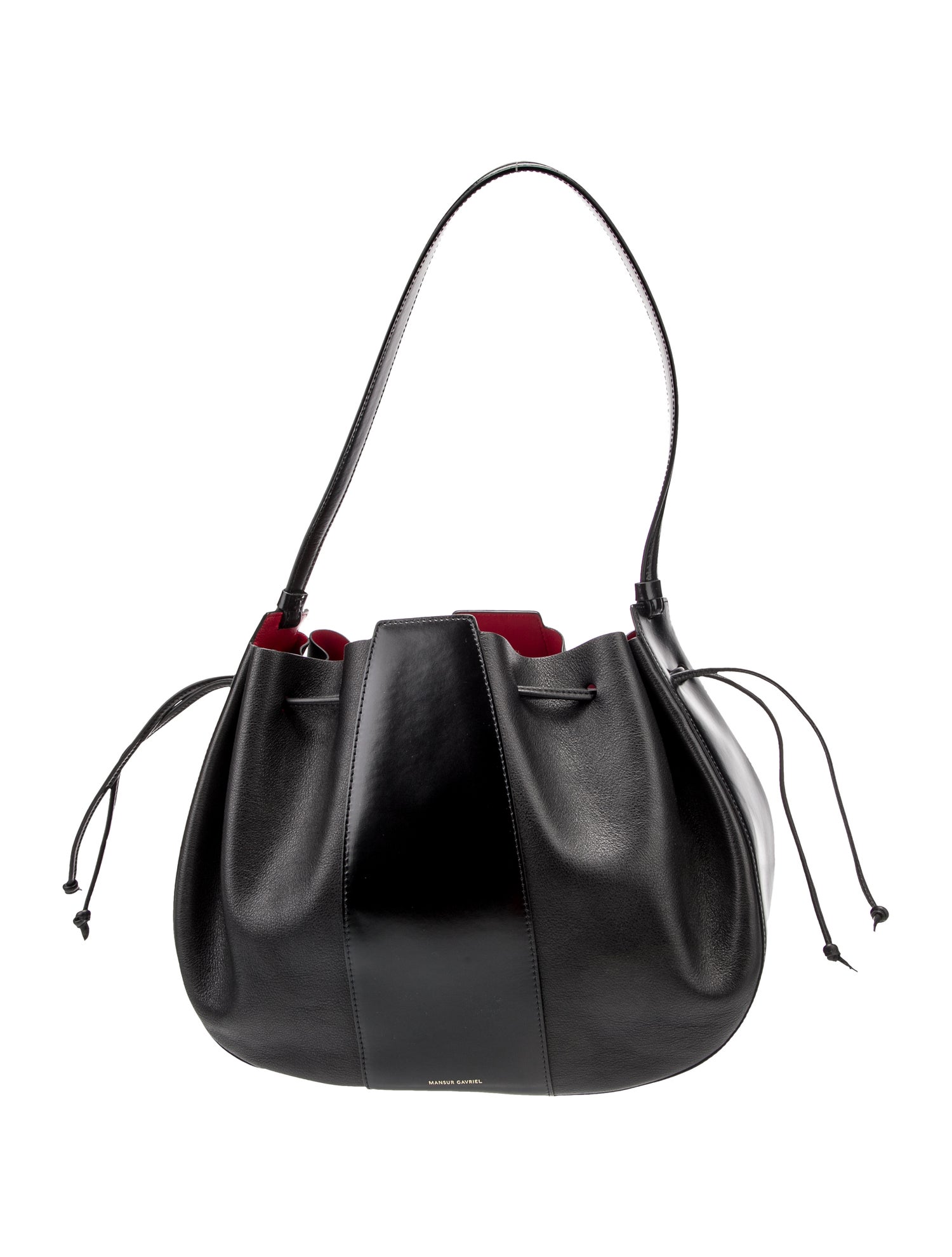 Mansur Gavriel Leather Bucket Bag