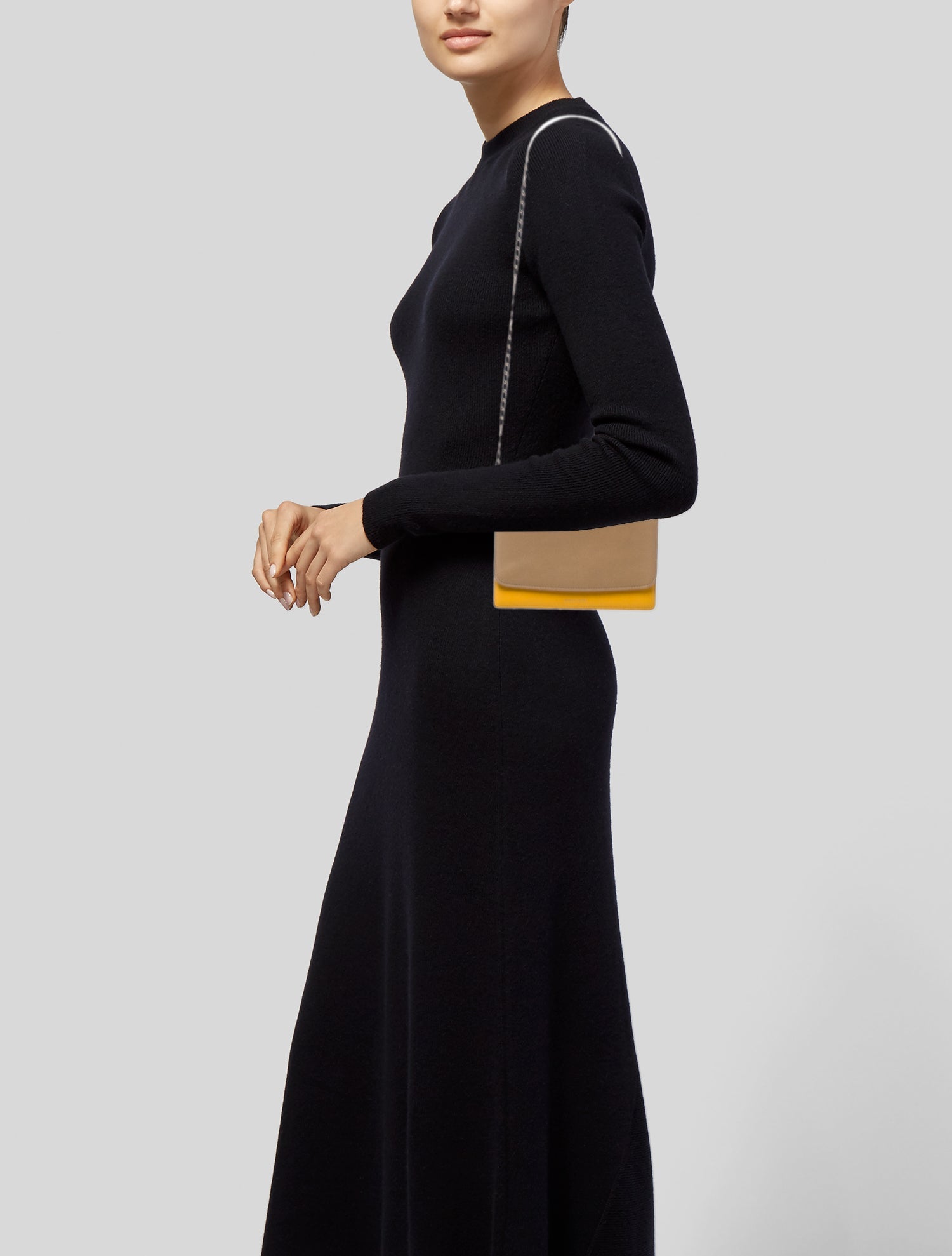 Mansur Gavriel Leather Shoulder Bag