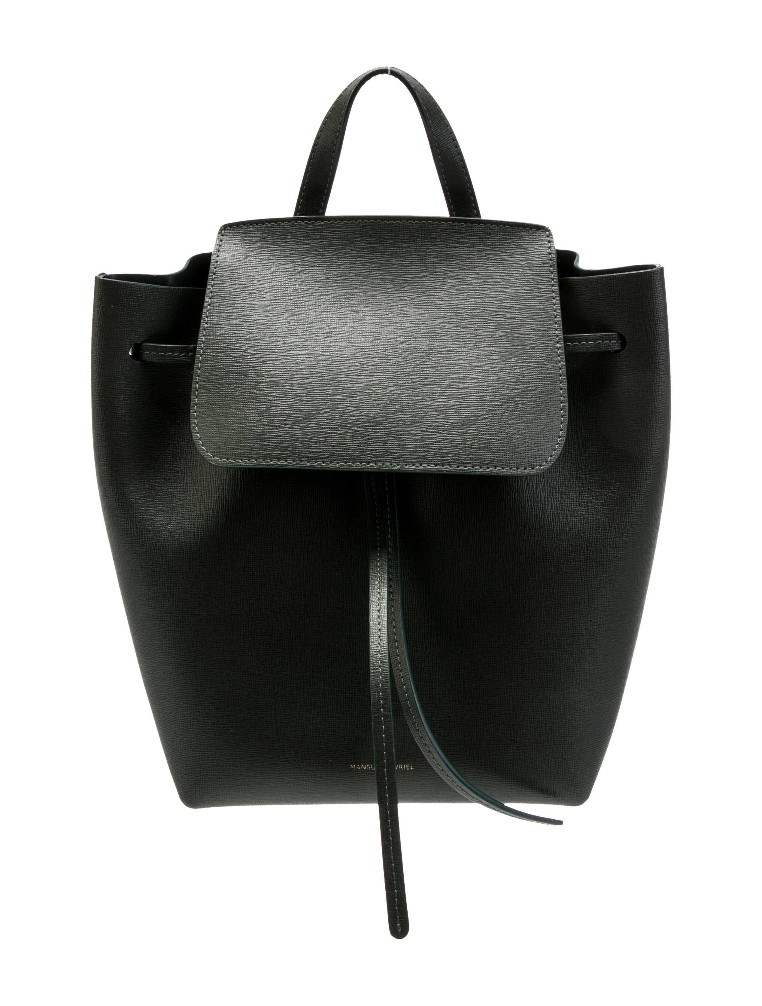 Mansur Gavriel Saffiano Leather Backpack