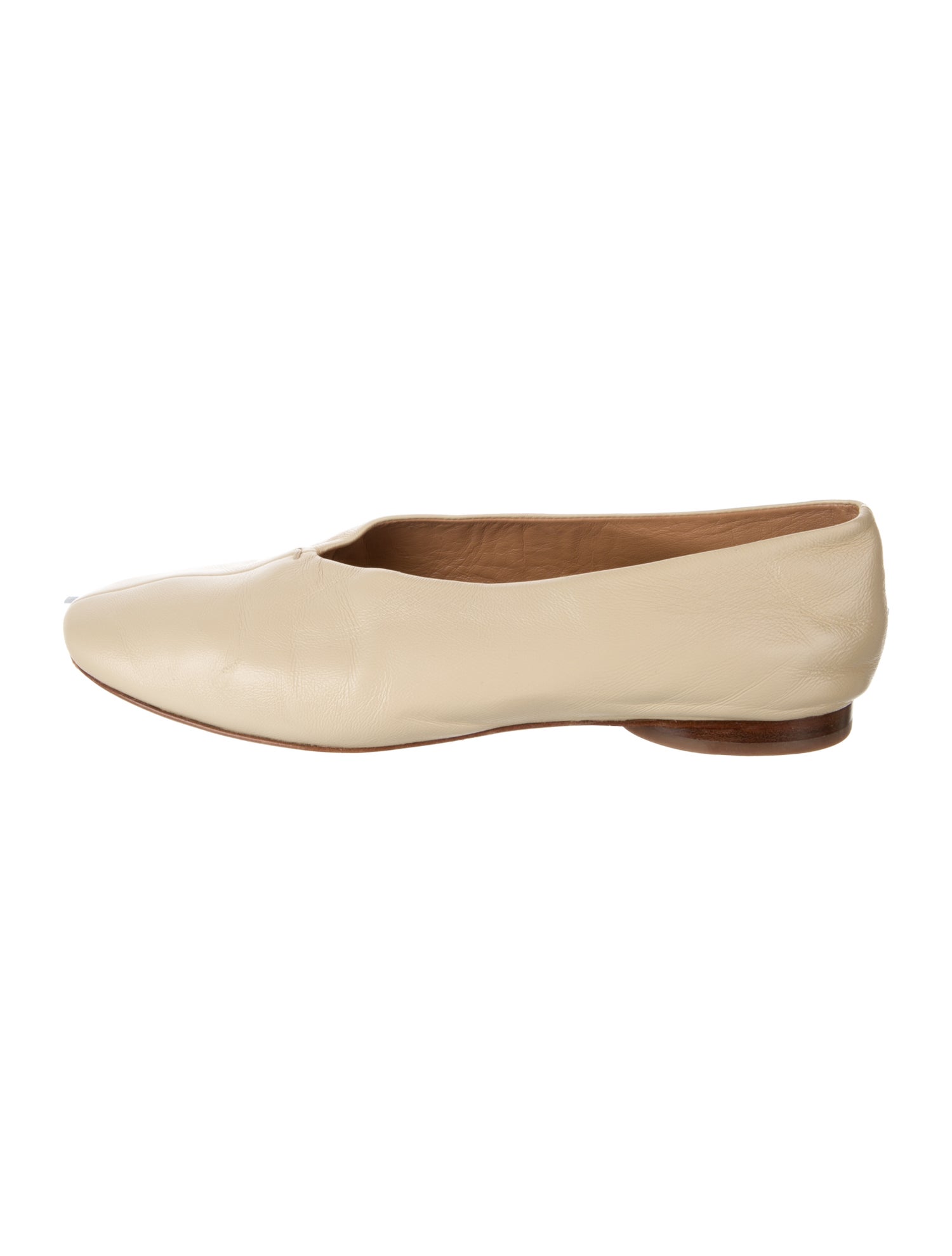 Mansur Gavriel Leather Ballet Flats