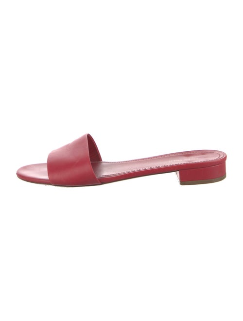 Mansur Gavriel Leather Slides