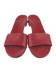 Mansur Gavriel Leather Slides