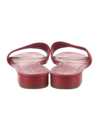 Mansur Gavriel Leather Slides