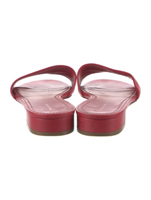 Mansur Gavriel Leather Slides