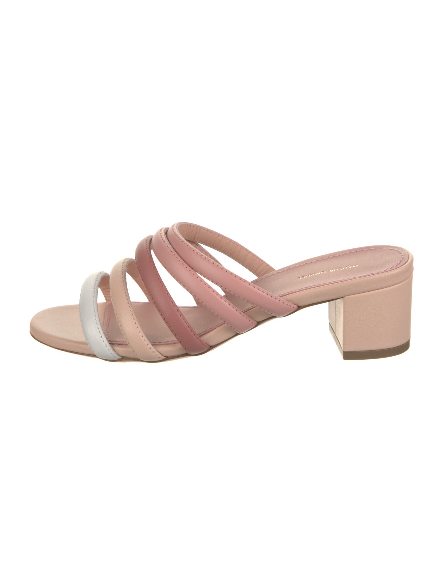Mansur Gavriel Leather Slides