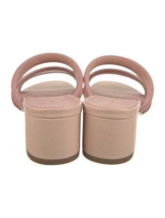 Mansur Gavriel Leather Slides