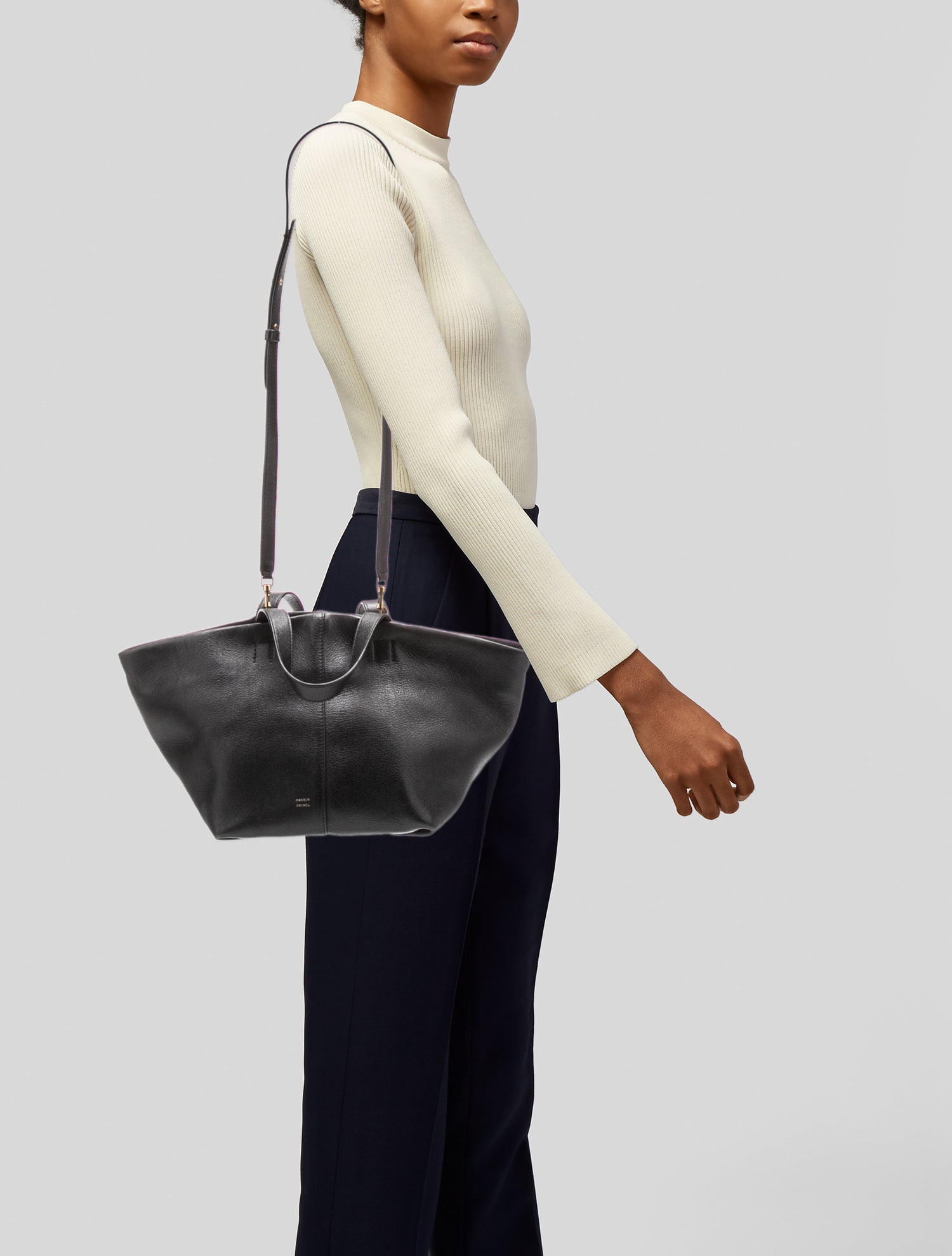 Mansur Gavriel Leather Shoulder Bag