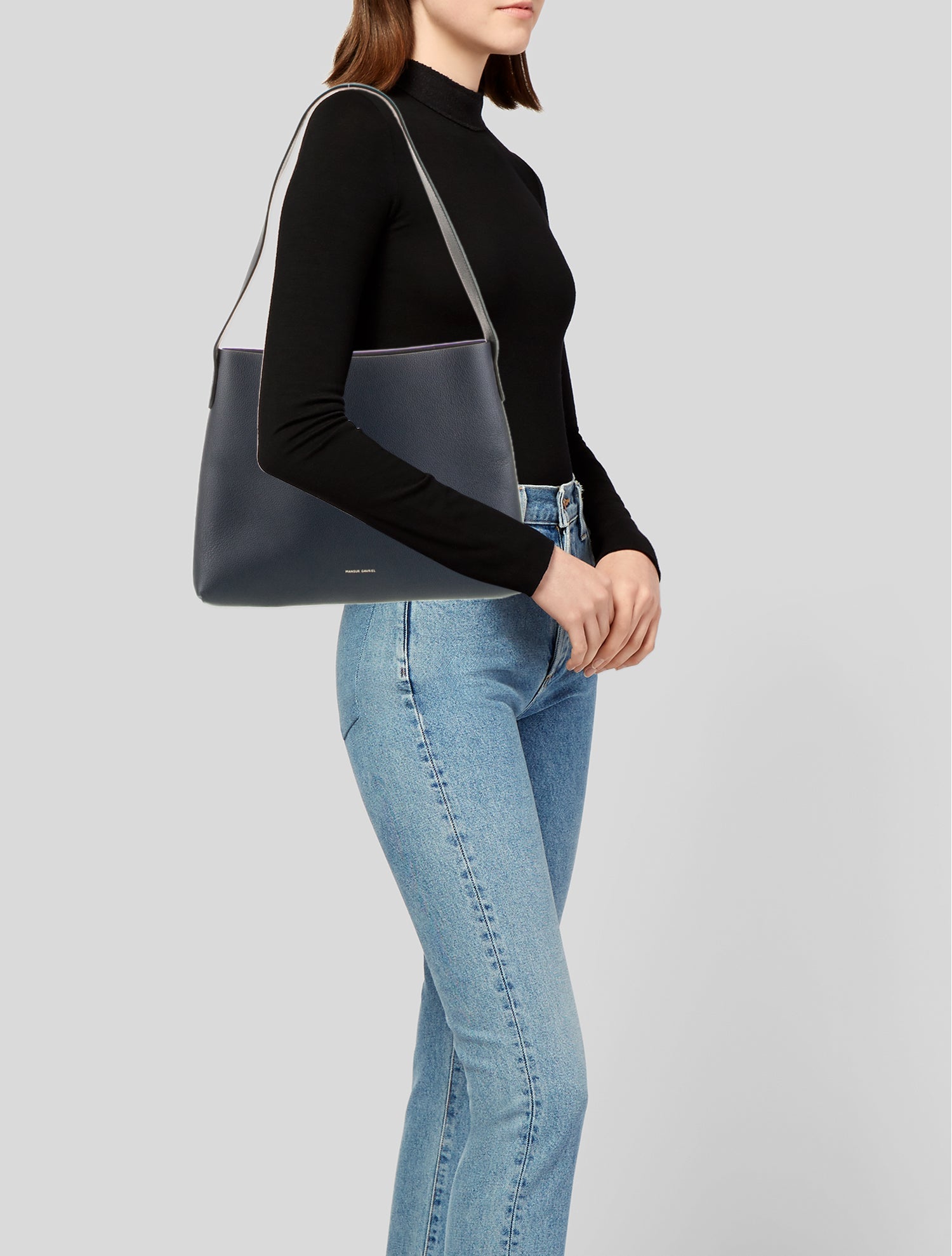 Mansur Gavriel Leather Shoulder Bag