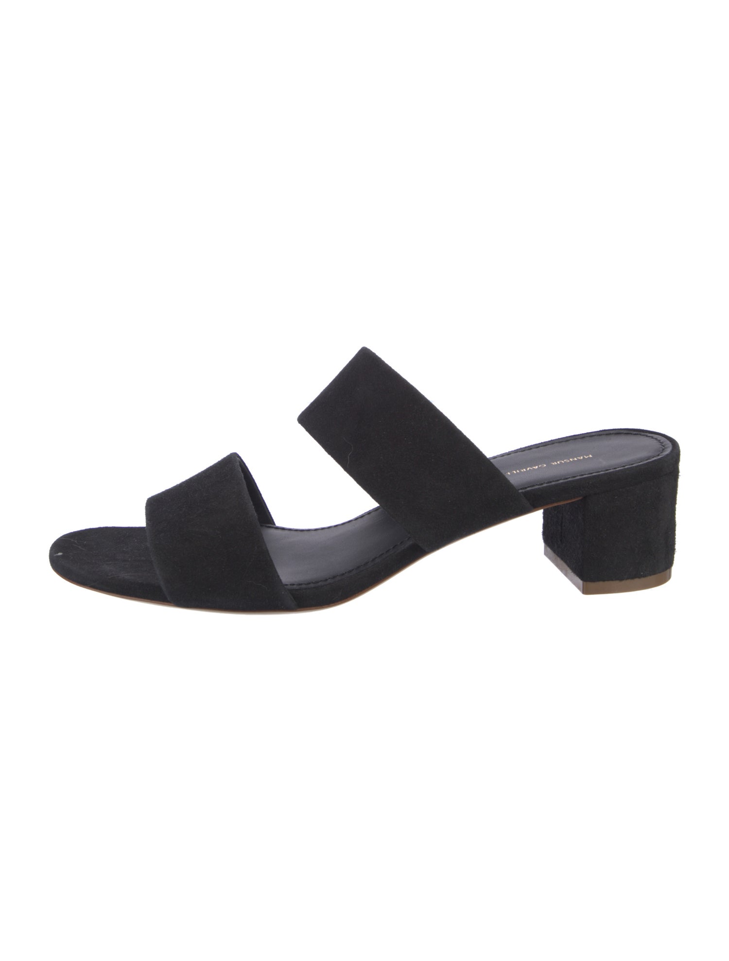 Mansur Gavriel Suede Slides