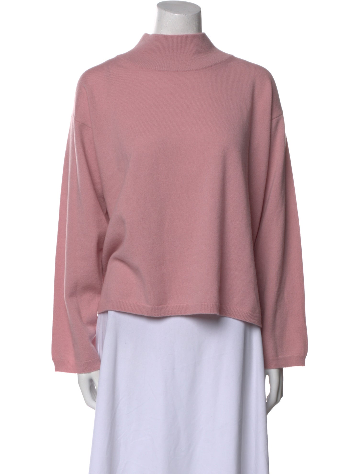 Mansur Gavriel Wool Mock Neck Sweatshirt