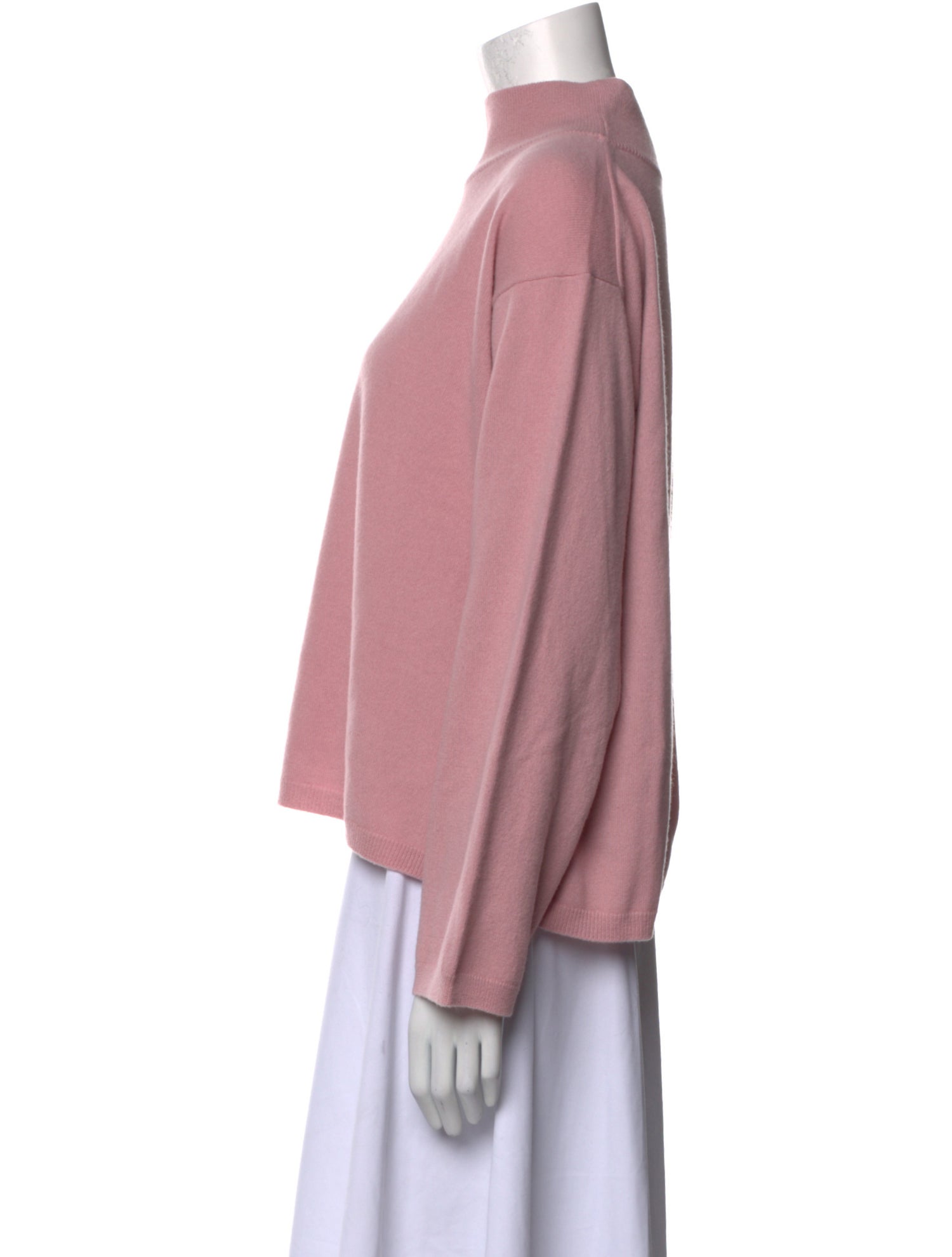 Mansur Gavriel Wool Mock Neck Sweatshirt