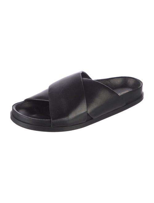 Mansur Gavriel Leather Slides