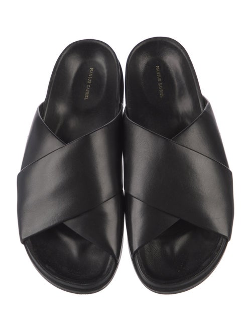 Mansur Gavriel Leather Slides
