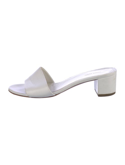 Mansur Gavriel Leather Slides