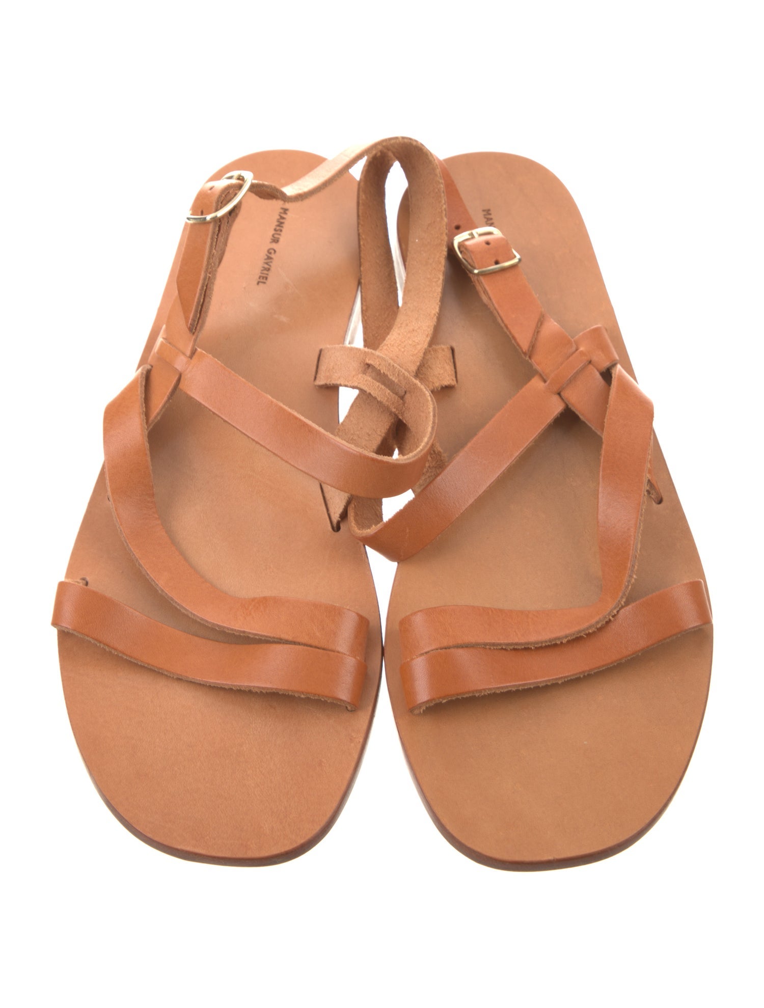 Mansur Gavriel Leather Sandals