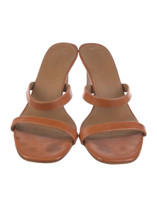 Mansur Gavriel Leather Slides