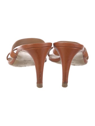 Mansur Gavriel Leather Slides