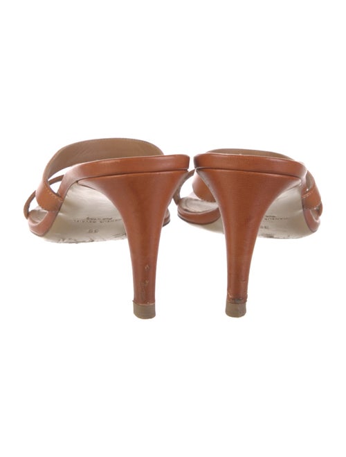 Mansur Gavriel Leather Slides