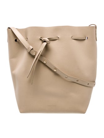 Mansur Gavriel Leather Bucket Bag