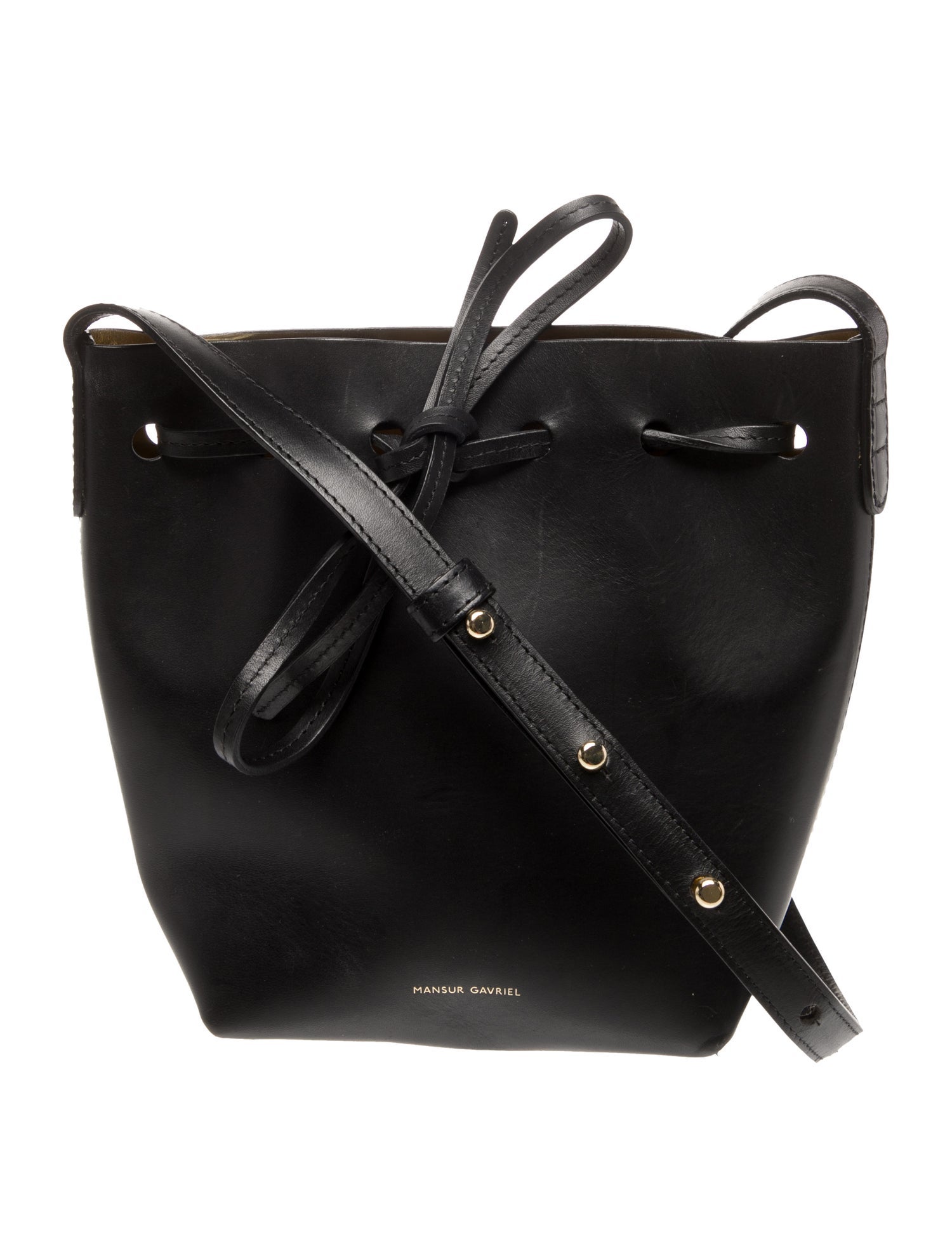 Mansur Gavriel Leather Bucket Bag