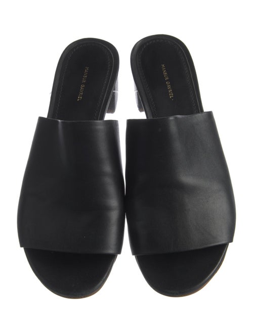 Mansur Gavriel Leather Slides