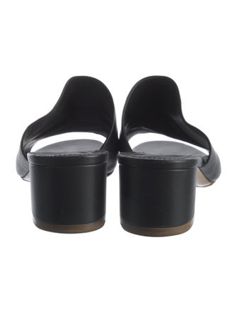 Mansur Gavriel Leather Slides
