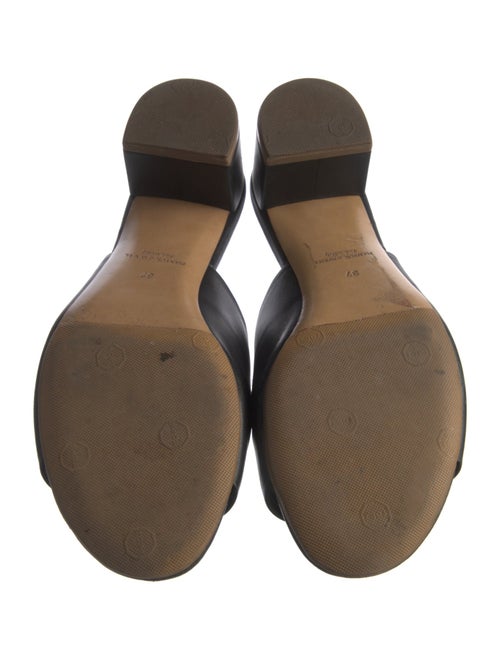 Mansur Gavriel Leather Slides