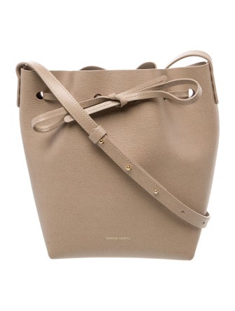Mansur Gavriel Leather Bucket Bag