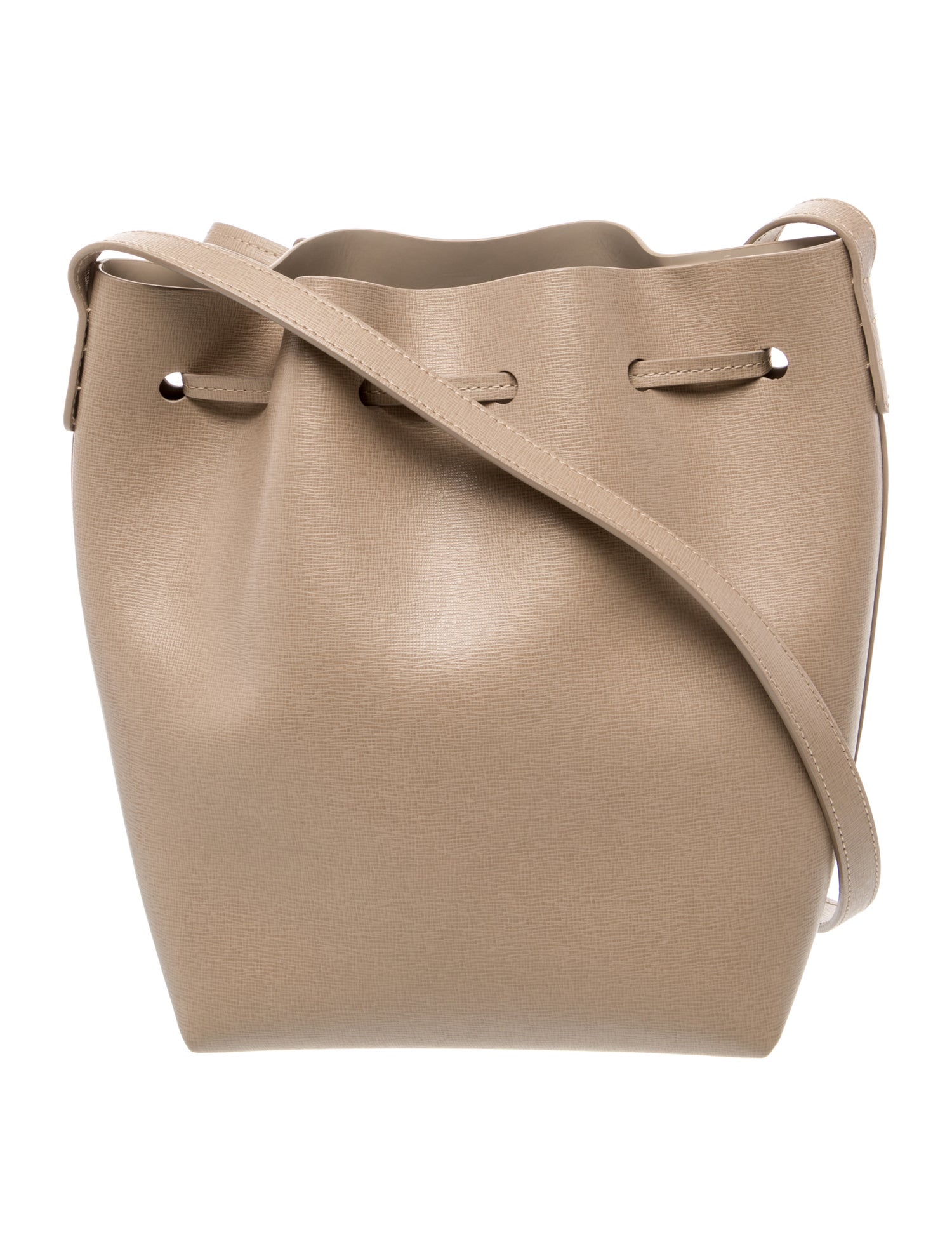 Mansur Gavriel Leather Bucket Bag