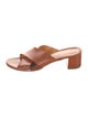 Mansur Gavriel Leather Slides