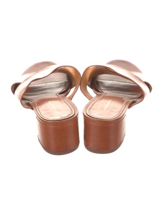 Mansur Gavriel Leather Slides
