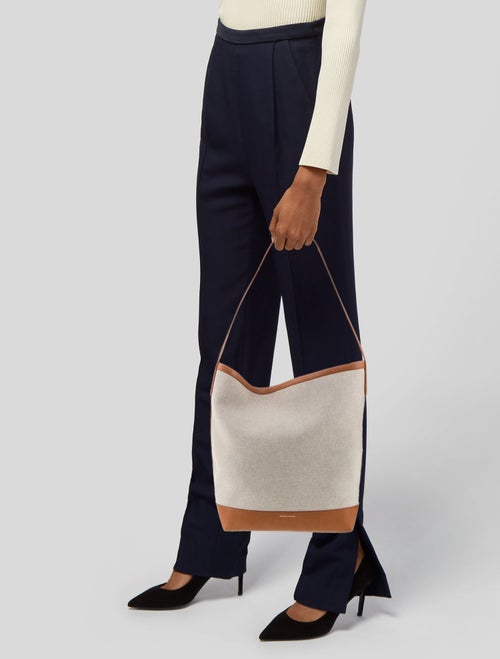 Mansur Gavriel Canvas Bucket Bag