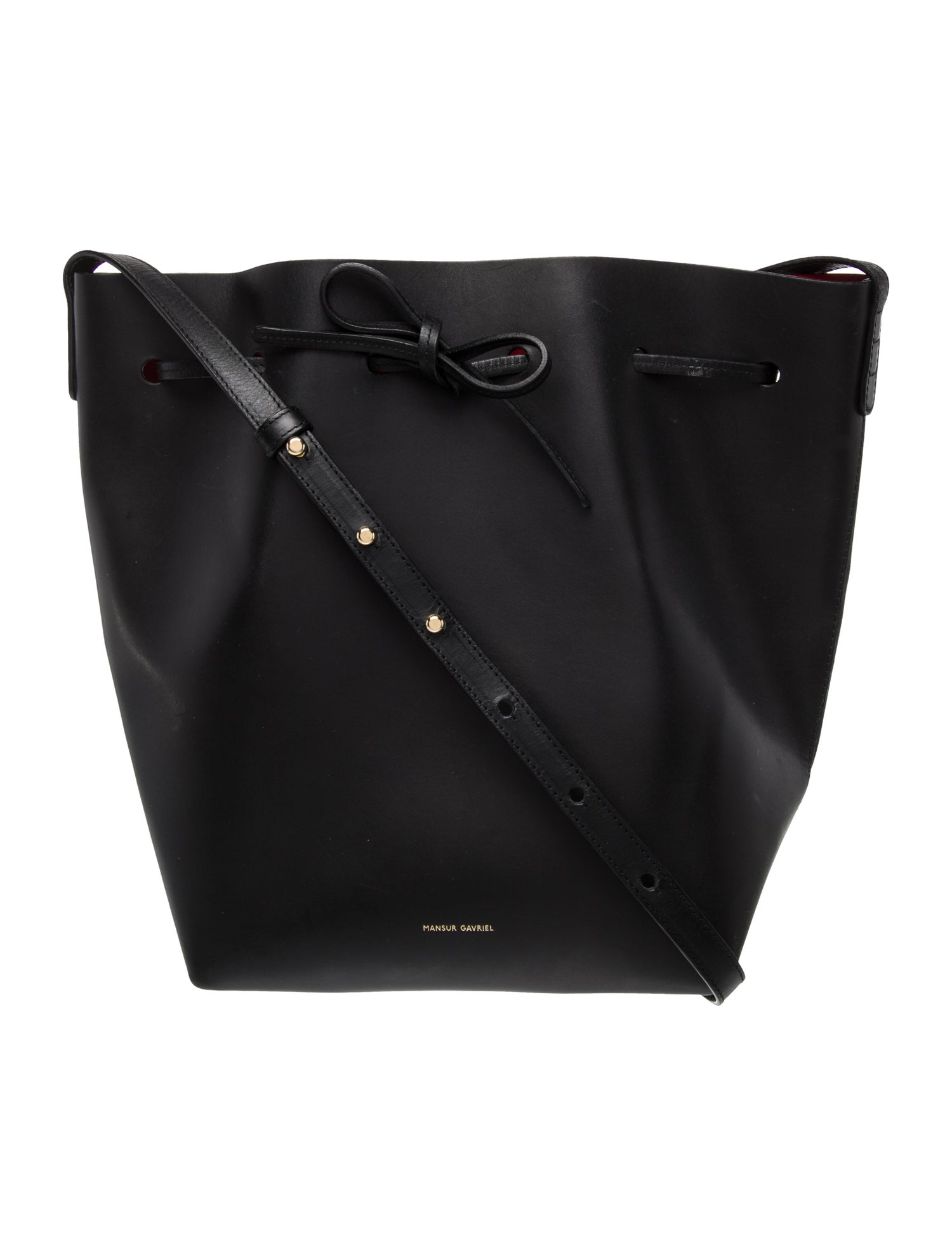 Mansur Gavriel Leather Bucket Bag