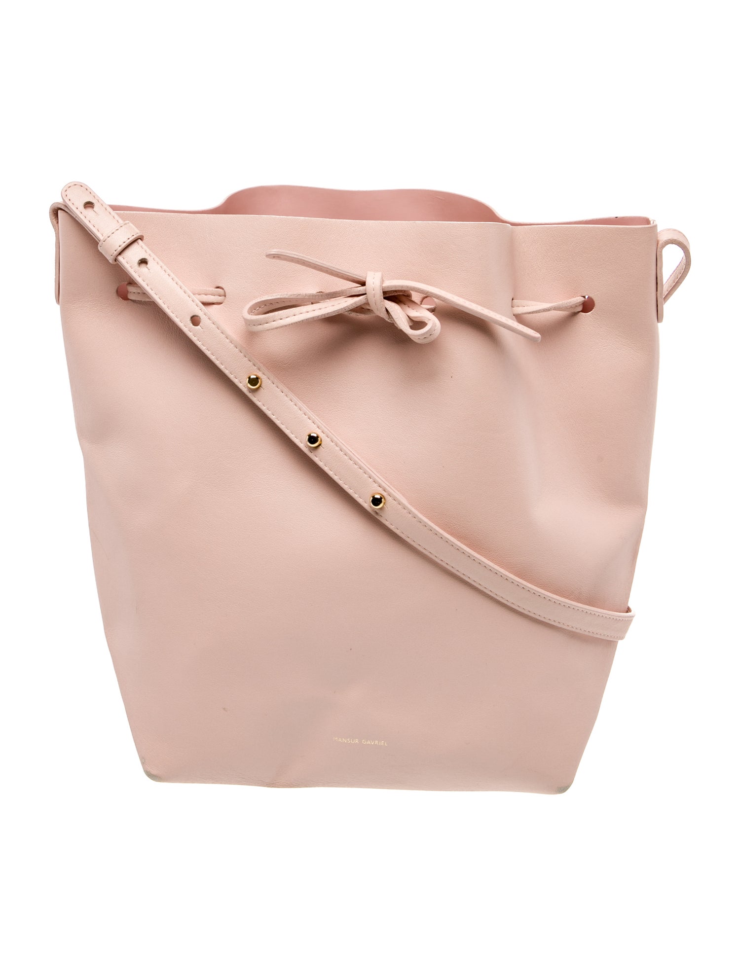 Mansur Gavriel Leather Shoulder Bag