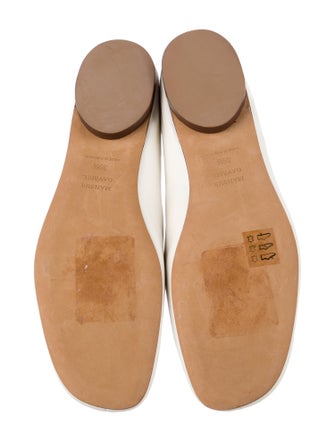 Mansur Gavriel Leather Flats