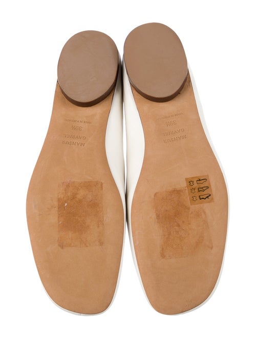 Mansur Gavriel Leather Flats