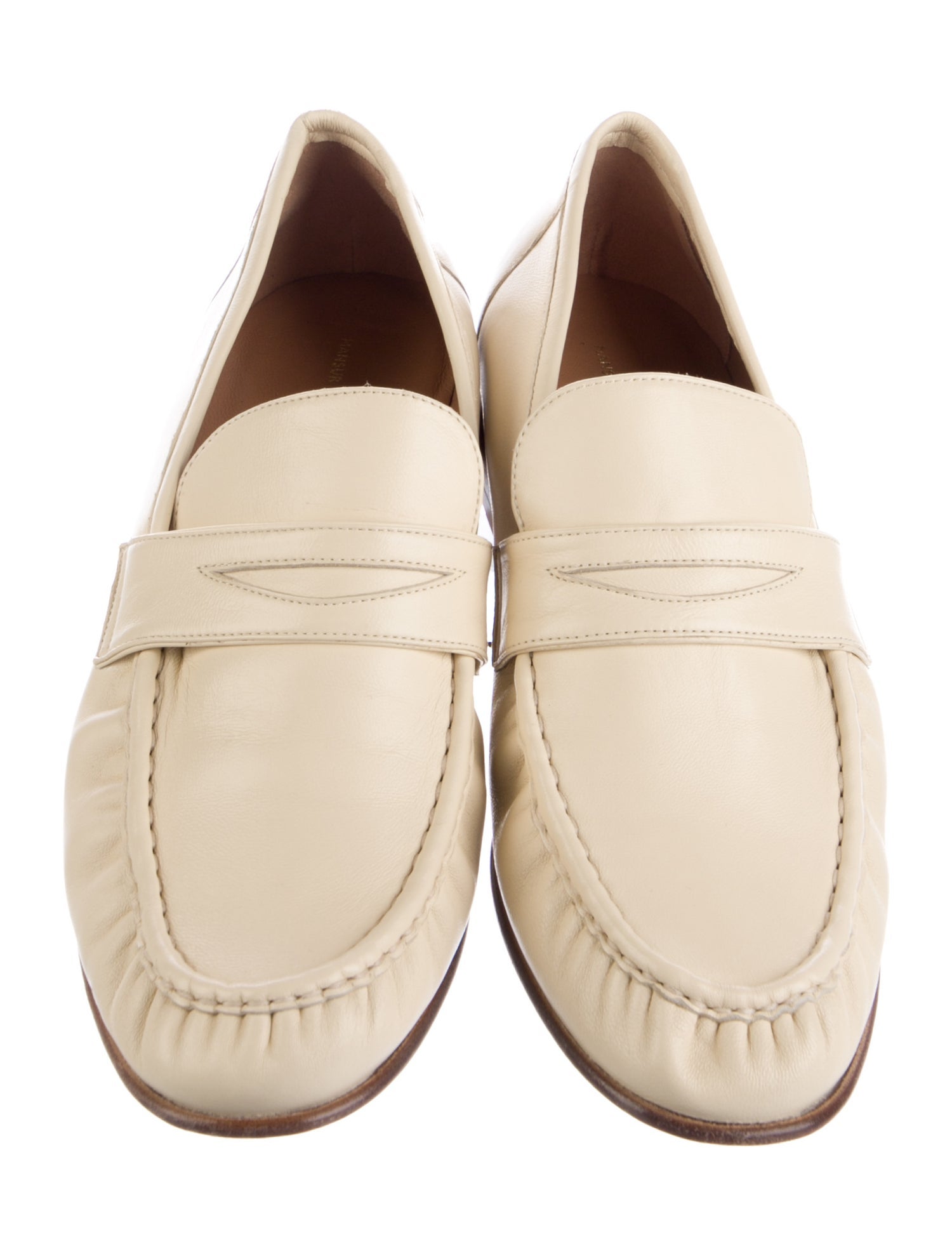 Mansur Gavriel Leather Loafers