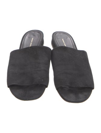 Mansur Gavriel Suede Slides
