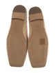 Mansur Gavriel Raffia Bow Accents Flats