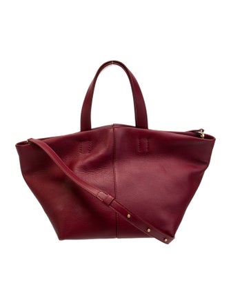 Mansur Gavriel Leather Top Handle Bag