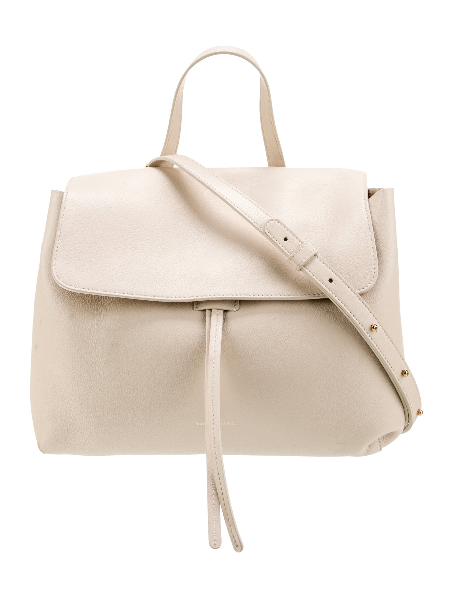 Mansur Gavriel Leather Top Handle Bag