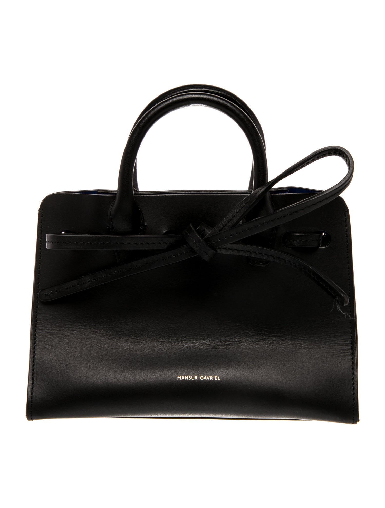 Mansur Gavriel Leather Top Handle Bag