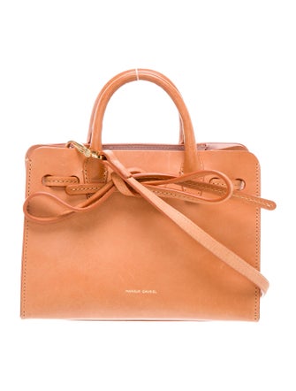 Mansur Gavriel Leather Top Handle Bag