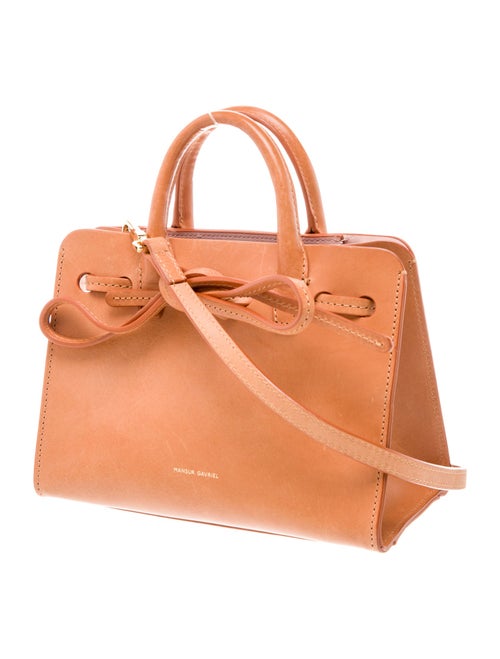 Mansur Gavriel Leather Top Handle Bag