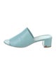 Mansur Gavriel Leather Slides
