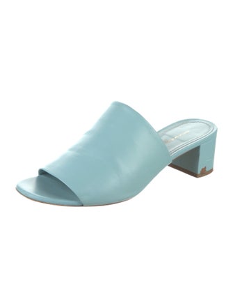 Mansur Gavriel Leather Slides
