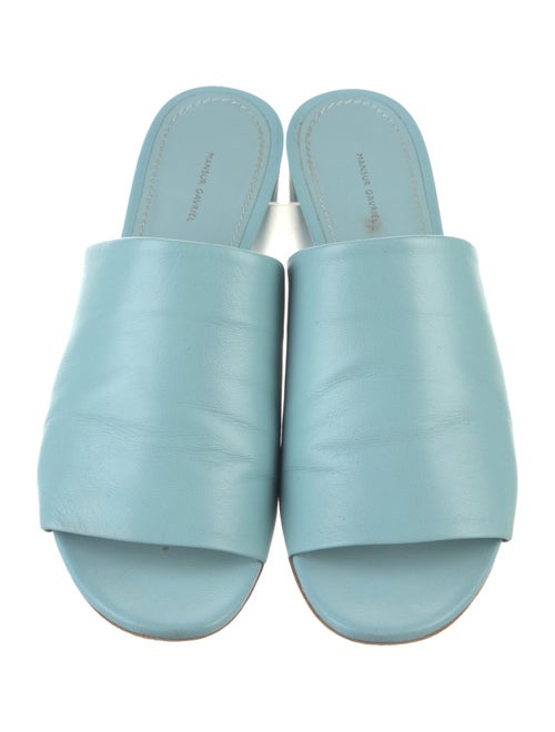 Mansur Gavriel Leather Slides